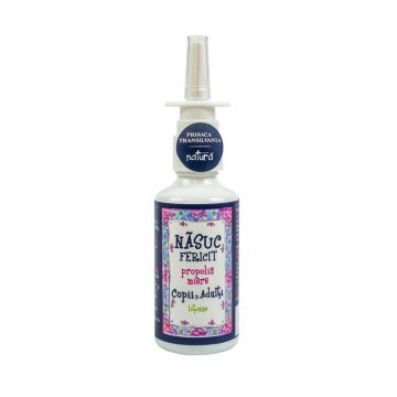 Spray de nas pentru copii Nasuc Fericit, 20ml, Prisaca Transilvania