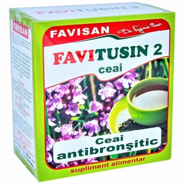 Ceai antibronsitic FaviTusin2 50g - FAVISAN
