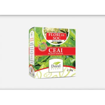 Ceai soc flori 50g - DOREL PLANT