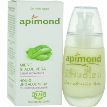 Crema hidratanta miere aloe vera bio 50ml - APIMOND