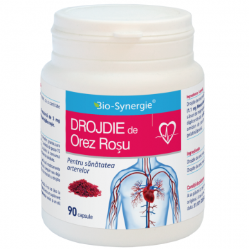 Drojdie orez rosu 90cps - BIO SYNERGIE