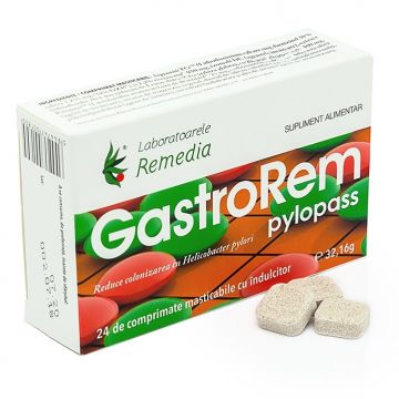 Gastrorem pylopass 24cp - REMEDIA