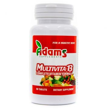 MultiVita13 complete vitamin formula 90cp - ADAMS