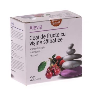 Ceai fructe visine salbatice 20dz - ALEVIA