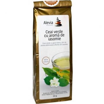 Ceai verde iasomie 50g - ALEVIA