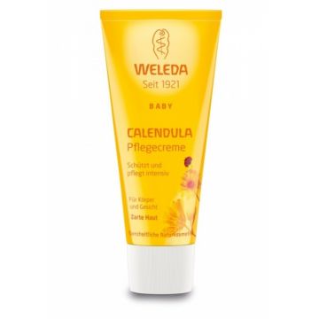 Crema fata hidratanta galbenele bebe 50ml - WELEDA