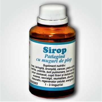 Sirop patlagina plop 100ml - ELIDOR