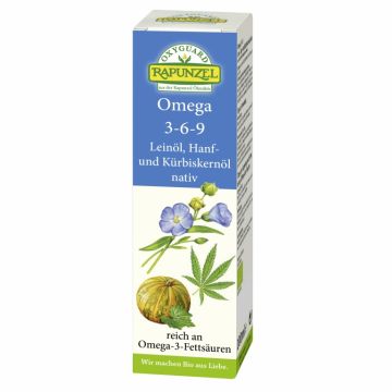 Ulei mix omega369 virgin eco 100ml - RAPUNZEL