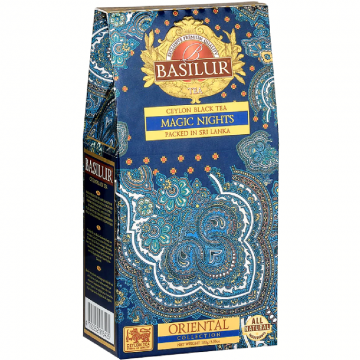 Ceai negru ceylon Oriental magic nights refill 100g - BASILUR