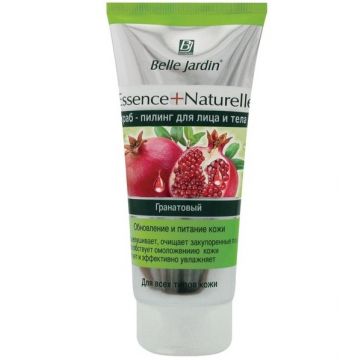 Scrub fata corp rodie Essence Naturelle 200ml - BELLE JARDIN