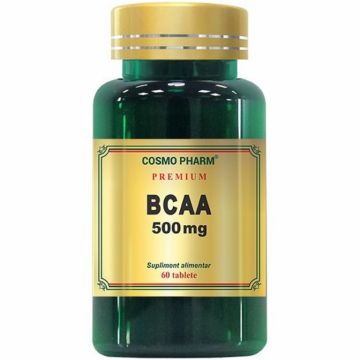 BCAA 500mg 60cp - COSMO PHARM