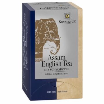 Ceai negru englez assam eco 95g - SONNENTOR