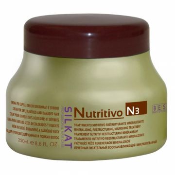 Crema par nutritiva restructuranta mineralizanta N3 Silkat 250ml - BES