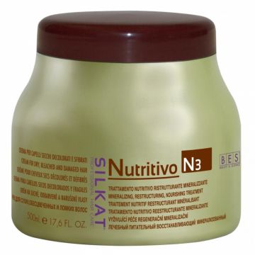 Crema par nutritiva restructuranta mineralizanta N3 Silkat 500ml - BES