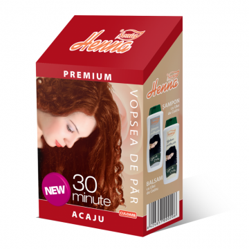 Henna acaju Sonia Premium 60g - KIAN COSMETICS