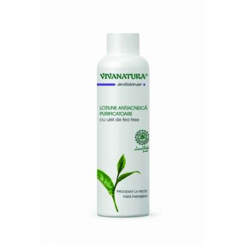 Lotiune fata purificatoare ten mixt/gras 150ml - VIVA NATURA