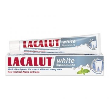 Pasta dinti white Alpenminze 75ml - LACALUT