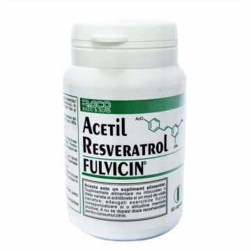 Acetil resveratrol Fulvicin 60cps - RACO