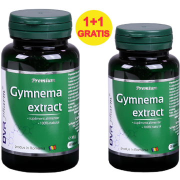 Pachet Gymnema extract 60+30cps - DVR PHARM