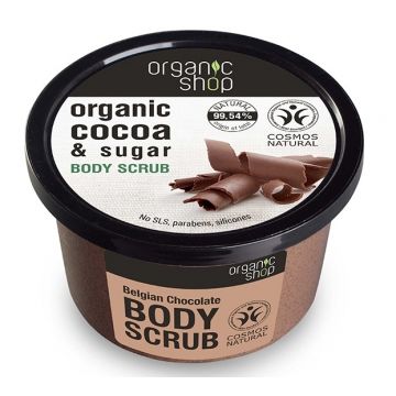 Scrub corp zahar unt cacao 250ml - ORGANIC SHOP