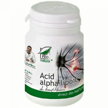 Acid alfa lipoic 60cps - MEDICA