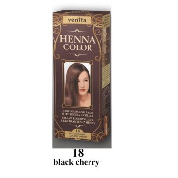 Balsam colorant henna nr18 cireasa neagra 75ml - VENITA