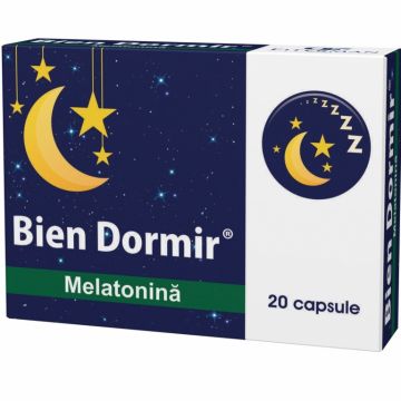 Bien dormir melatonina 20cps - FITERMAN