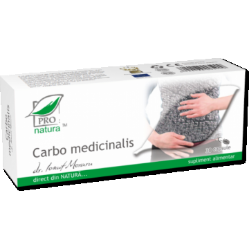 Carbo medicinalis 30cps - MEDICA