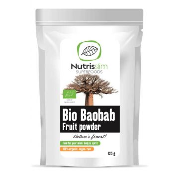 Pulbere baobab eco 125g - NUTRISSLIM