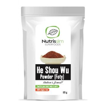 Pulbere fo ti [he shou wu] eco 125g - NUTRISSLIM