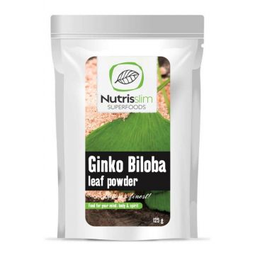 Pulbere ginkgo biloba 125g - NUTRISSLIM