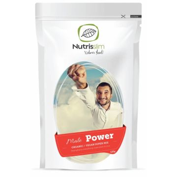Pulbere mix vegan Power barbati 125g - NUTRISSLIM