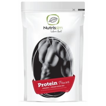 Pulbere proteica mix vegan Protein Power eco 125g - NUTRISSLIM