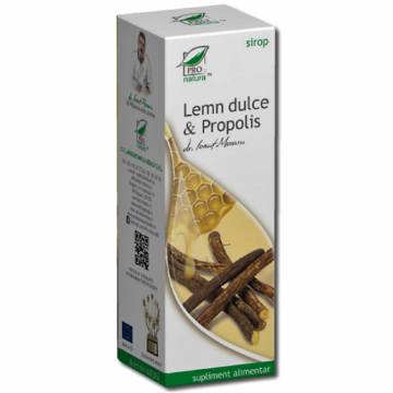 Sirop lemn dulce propolis 100ml - MEDICA