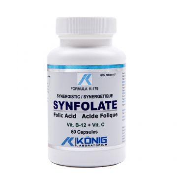 Synfolate [acid folic B12 C] 60cps - KONIG LABORATORIUM