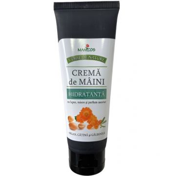 Crema maini hidratanta argan catina galbenele 100ml - VERRE DE NATURE