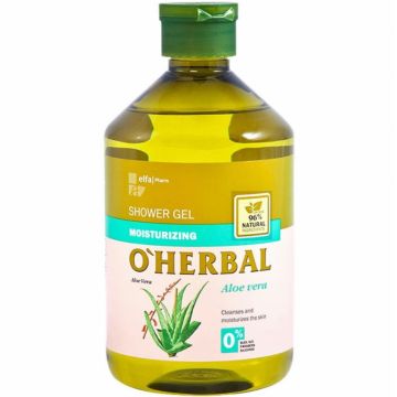 Gel dus hidratant extract aloe vera 500ml - O`HERBAL