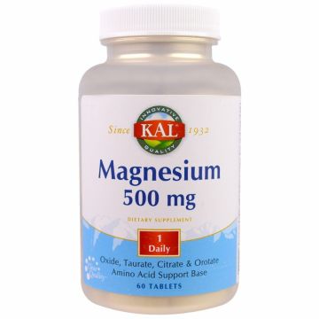 Magnesium 500mg 60cps - KAL