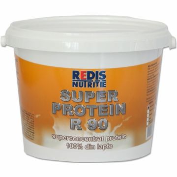 Pulbere proteica lapte Super R90 multifructe 900g - REDIS