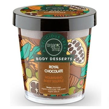 Sufleu corp nutritiv ciocolata regala Body Desserts 450ml - ORGANIC SHOP