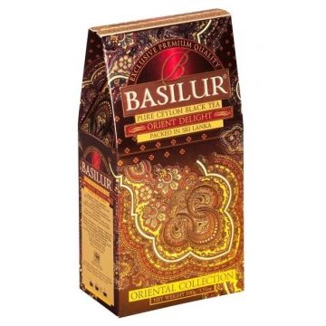 Ceai negru ceylon Orient delight refill 100g - BASILUR