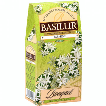 Ceai verde premium Bouquet jasmine refill 100g - BASILUR