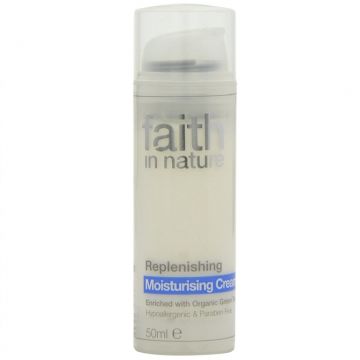 Crema fata hidratanta ceai verde 50ml - FAITH IN NATURE