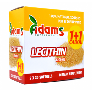 Lecitina 1200mg 30cps - ADAMS