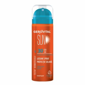Lotiune spray protectie solara spf30 150ml - GEROVITAL SUN