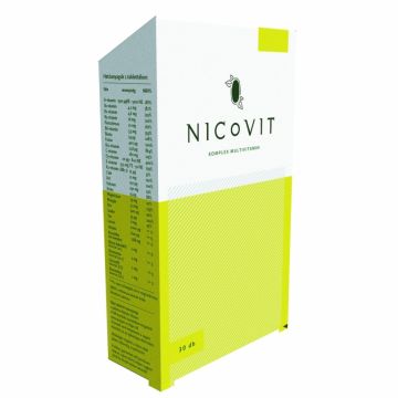 Multivitamina pt fumatori Nicovit 30cp - VITAKING