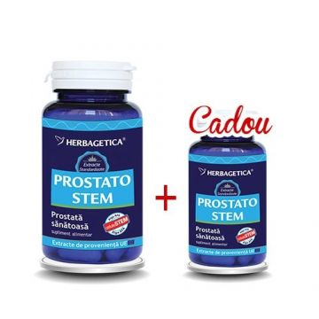 Pachet Prostato+ stem 60+10cps - HERBAGETICA