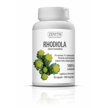 Rhodiola extract 500mg 60cps - ZENYTH