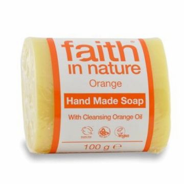 Sapun vegetal portocale 100g - FAITH IN NATURE