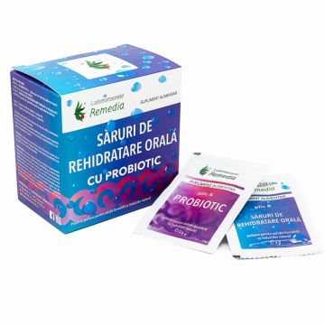 Saruri rehidratare probiotic 20pl - REMEDIA